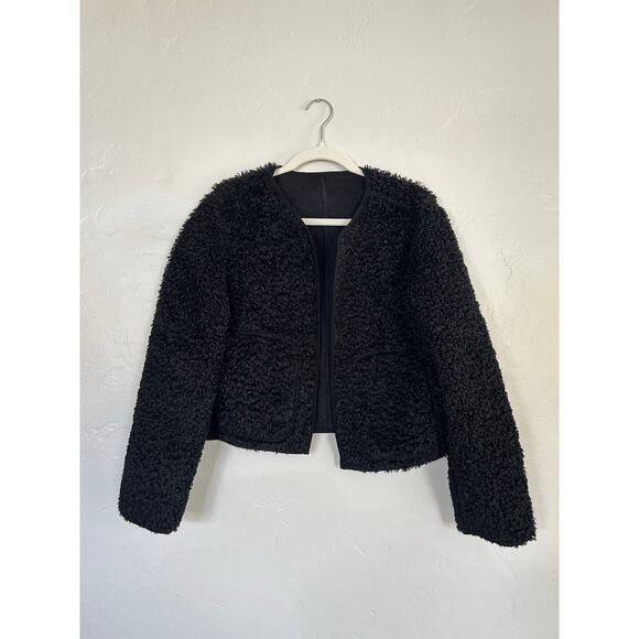 Anthropologie Molliolli Black Cropped Jacket - Picture 5 of 7